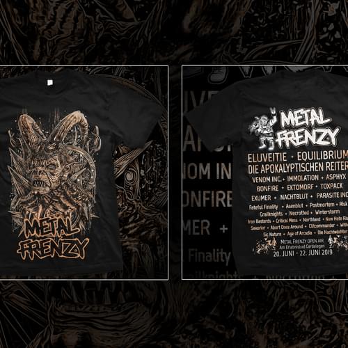 2019 Shirt MFOA "Demon Bust"